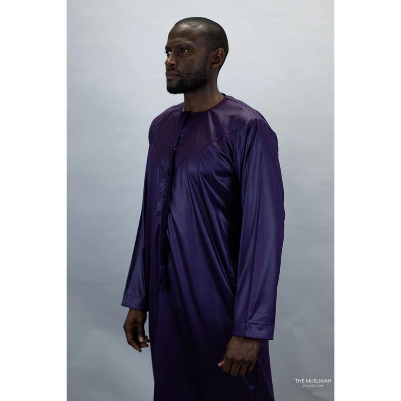 Emirati Thobe - Dark Raisin (B42)