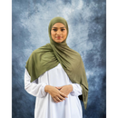 Jersey Hijab - Moss Green