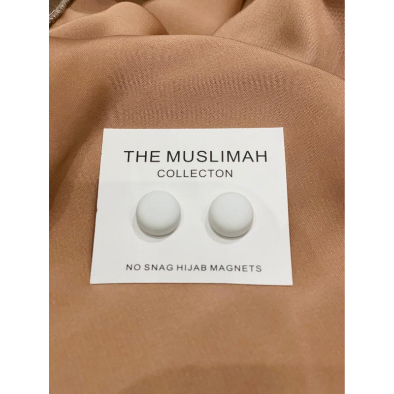 Strong No Snag Hijab Magnets Matte