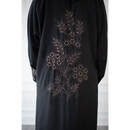 Eid Abaya (Black Floral)