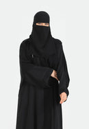 Bedoon Essm Niqab | Double Stitch - 931LNR