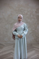 Resort Textured Skirt & Blouse Set - Whipped Pistachio