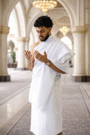 Premium Ihram 100% cotton Unstitched White -  (Not Towel)