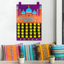 Purple Advent Ramadan Calendar Eid Countdown-  Home Decor