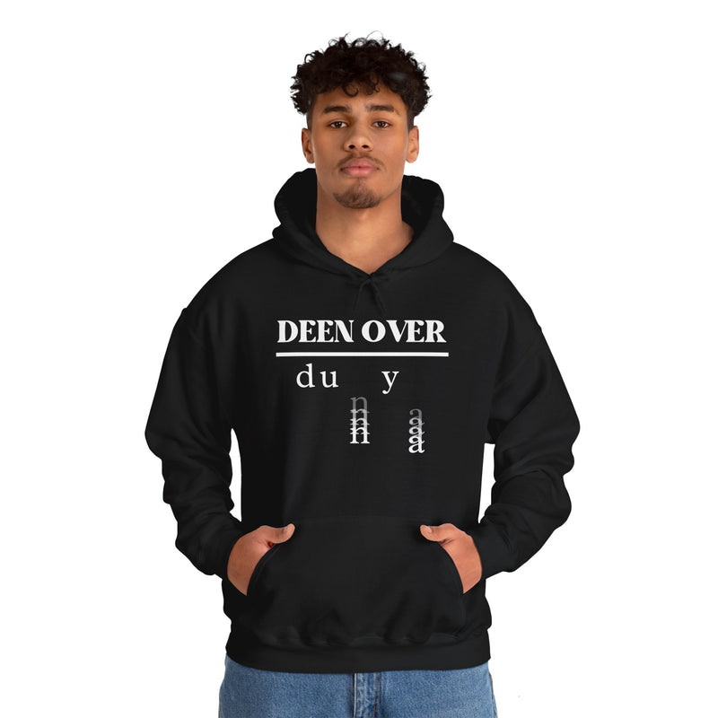 Deen over Dunya Unisex Heavy Blend Hooded Sweatshirt Black