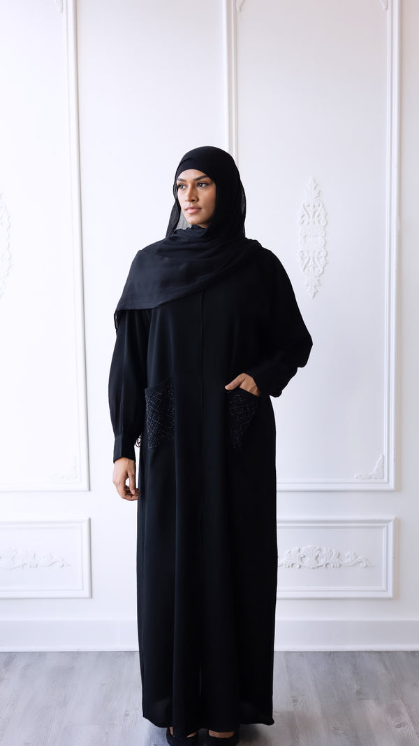 Inayah Luxury Abaya - Black