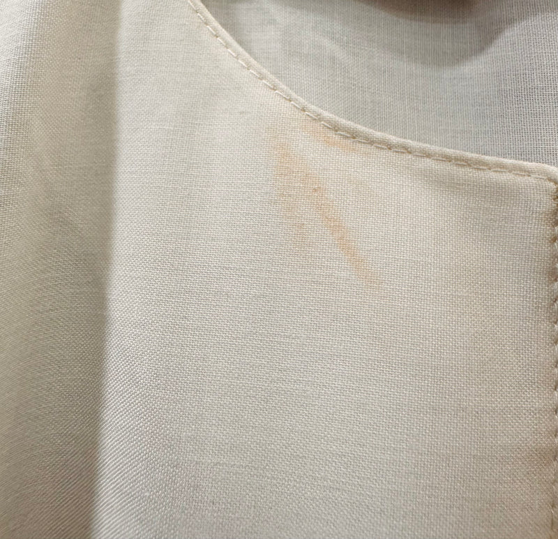 CLEARANCE SALE - Photoshoot Item - Umm Salama Cotton Blend Loose Fit Abaya (Coffee Cream)