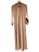 Sawda Textured Crepe Abaya (Cinnamon Rose)