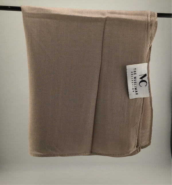 New- Viscose Modal Hijab (Beige)
