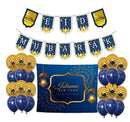Eid Mubarak Banner and Balloons