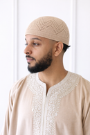 True Fit Brimless Regular Kufi - Light Tan