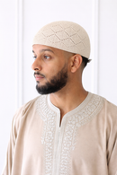 True Fit Brimless Regular Kufi - Light beige