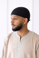 True Fit Brimless Regular Kufi - Black
