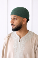 True Fit Brimless Regular Kufi - Forest Green