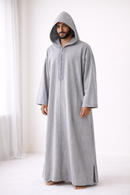 Moroccan Milifa Hoodie - Grey