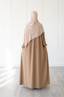 Butter Khadija Abaya Desert Brown