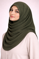 MC Super Soft Bamboo Modal Hijab – Olive Grove