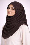 MC Super Soft Bamboo Modal Hijab – Espresso Brown