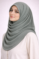 MC Super Soft Bamboo Modal Hijab – Sage Smoke