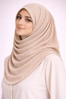 MC Super Soft Bamboo Modal Hijab – Soft Sand