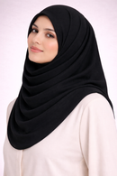 MC Super Soft Bamboo Modal Hijab – Classic Black