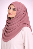 MC Super Soft Bamboo Modal Hijab – Vintage Rose