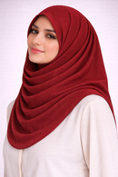 MC Super Soft Bamboo Modal Hijab – Crimson Ruby