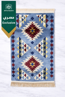 Al Rawdah Madina Masjid Edition Prayer Mat with Premium 13mm Cushioning -Noor Blue Prayer