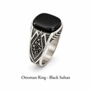 Black Sultan Ottoman Ring