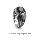 Imperial Black Ottoman Ring