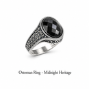 Midnight Heritage Ottoman Ring