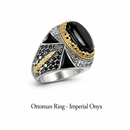 Imperial Onyx Ottoman Ring