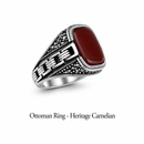 Heritage Camelian Ottoman Ring