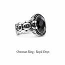 Royal Onyx Ottoman Ring