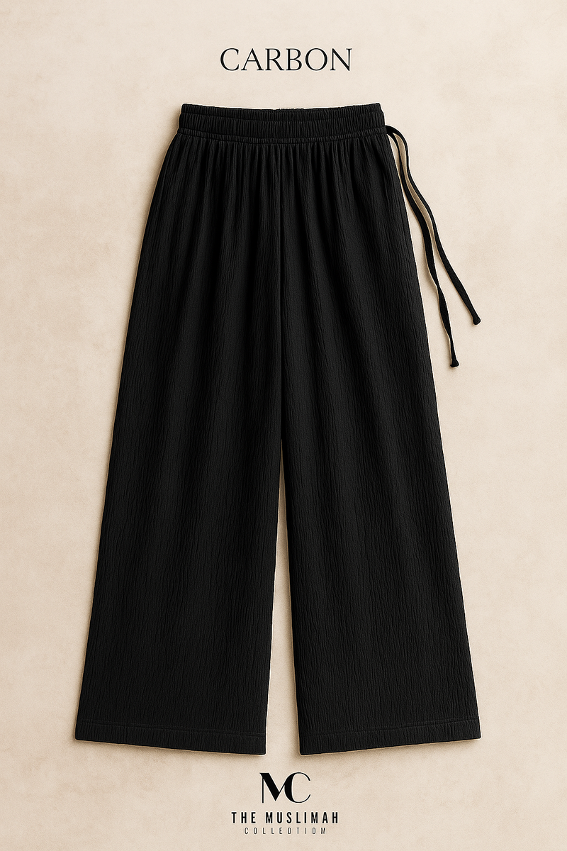 Signature MC Abaya Pants - Carbon