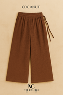 Signature MC Abaya Pants - Coconut
