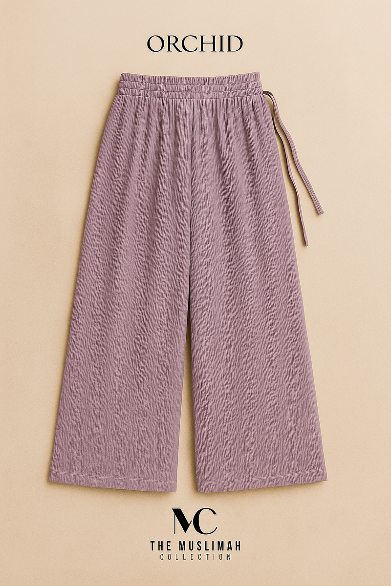 Signature MC Abaya Pants - Orchid