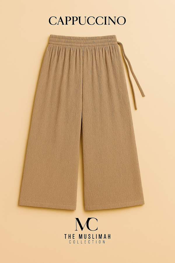 Signature MC Abaya Pants - Cappuccino