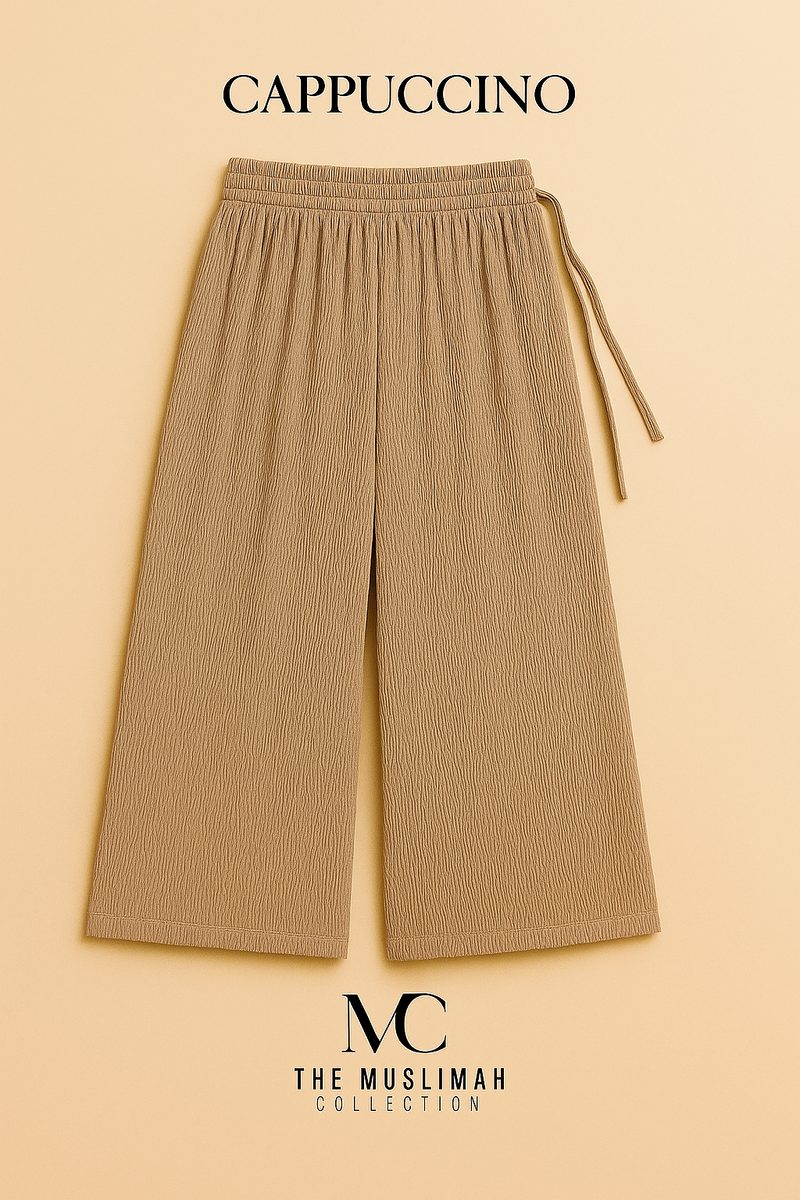 Signature MC Abaya Pants - Cappuccino