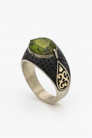 Emerald Night Ottoman Ring