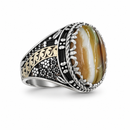 Mystic Agate Ottoman Ring Collection