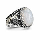 Mystic Agate Ottoman Ring Collection