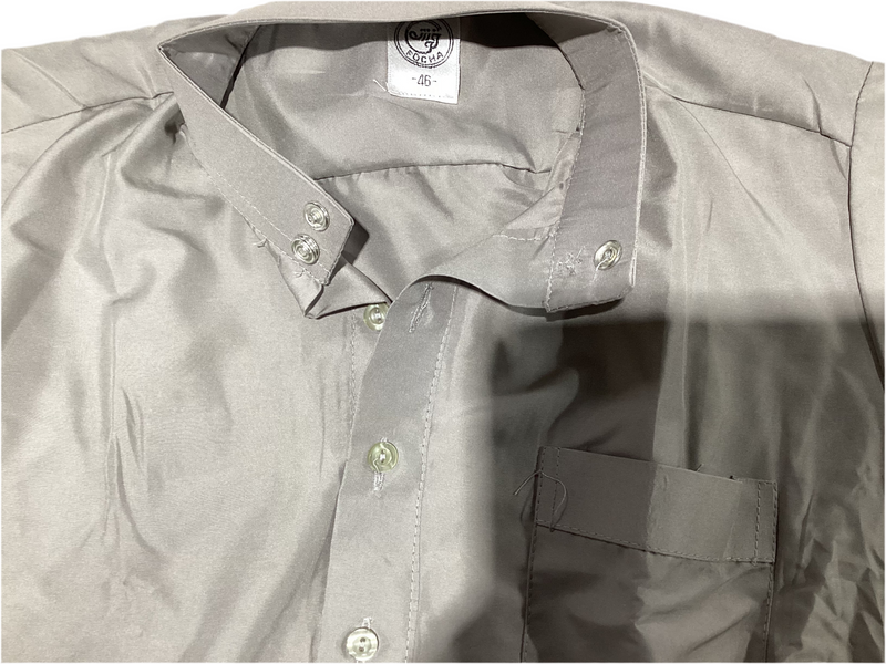 SAMPLE SALE Kids-Boys Saudi collared Thobe (Cloud Grey) - 04