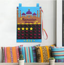 Baby Blue Advent Ramadan Calendar Eid Countdown-  Home Decor