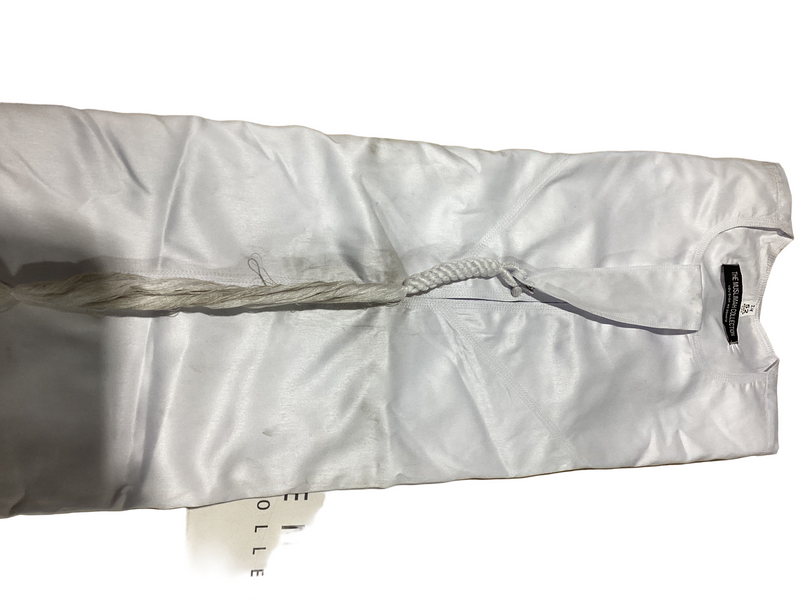 SAMPLE SALE Emirati Thobe | Plus Size - (Pure White) -07,34