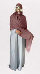 MC Super Soft Bamboo Modal Hijab ♡ Mauve Clay