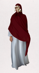 MC Super Soft Bamboo Modal Hijab  ♡ Deep Burgundy
