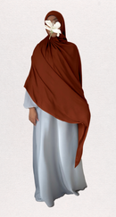 MC Super Soft Bamboo Modal Hijab ♡ Burnt Sienna