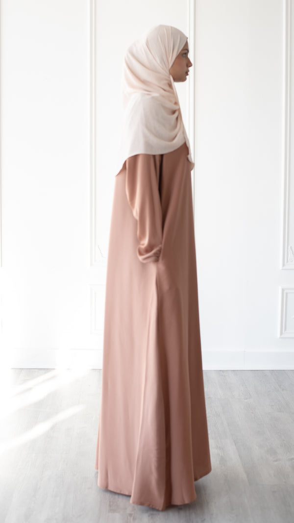 CLEARANCE SALE Hafsa Abaya (Cinnamon)