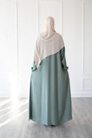 Butter Khadija Abaya (Summer Green)